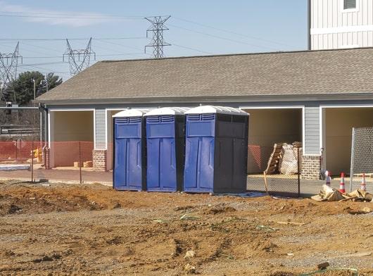 the frequency of servicing construction porta potties depends on the number of workers and usage, but typically it is done on a weekly basis